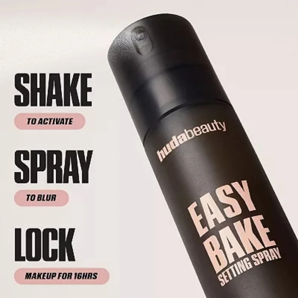 HUDA BEAUTY Easy Bake Setting Spray With Hyaluronic Acid - 16 Hour
